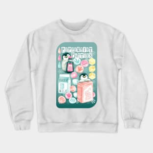 Penguin's Peppermint Patties - mint green Crewneck Sweatshirt